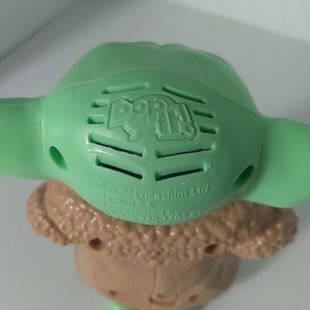LoungeFly Star Wars Mandalorian Child Craddle Zip Around Wallet w/Yoda Bop It - Picture 11 of 12